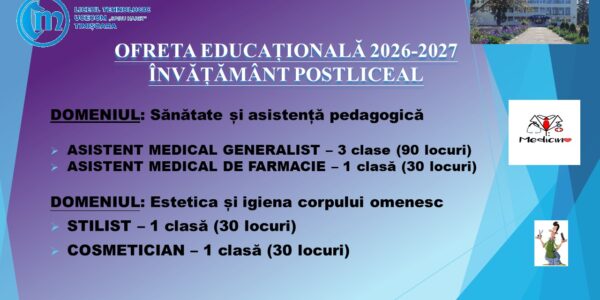 POSTLICEAL 2026-2027